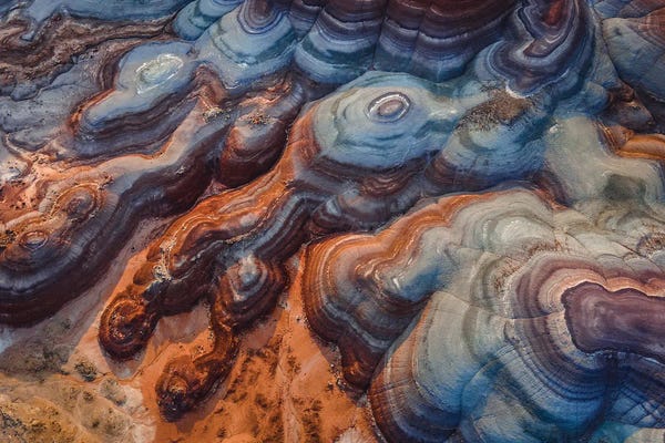 Lucas Moore: Colored Hills by Lucas Moore