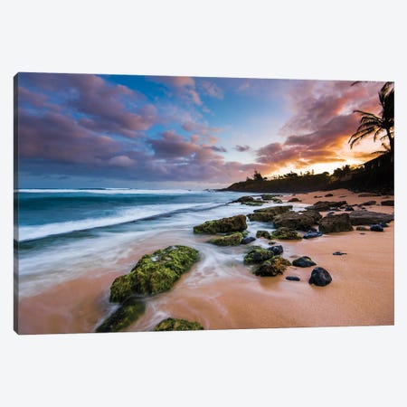 Maui Beach Sunset Art Print by Lucas Moore | iCanvas