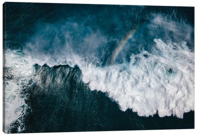 Above The Waves Canvas Art Print - Lucas Moore