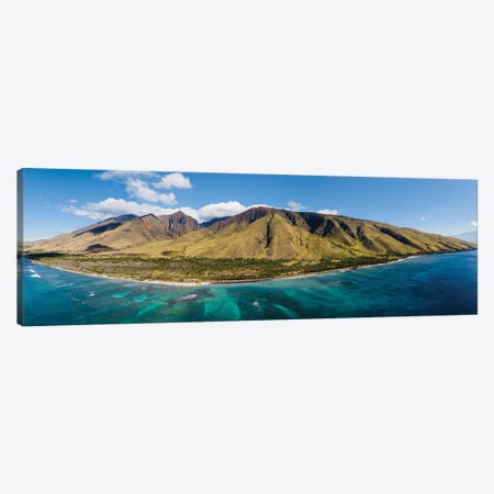 West Maui Aerial Canvas Print #LCS203} by Lucas Moore Canvas Art Print