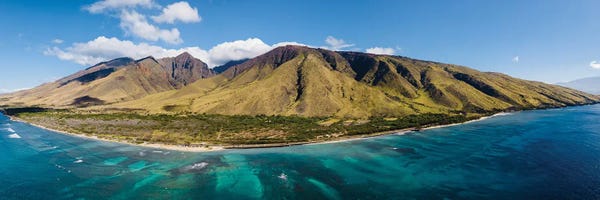 Lucas Moore: West Maui Aerial by Lucas Moore