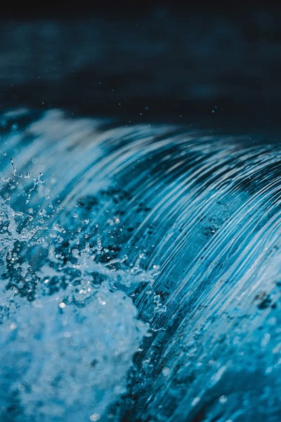 Waterfall by Lucas Moore framed canvas print