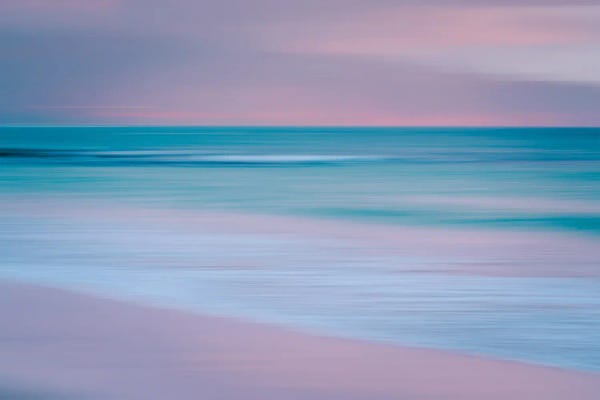 Lucas Moore: Pastel Sea by Lucas Moore