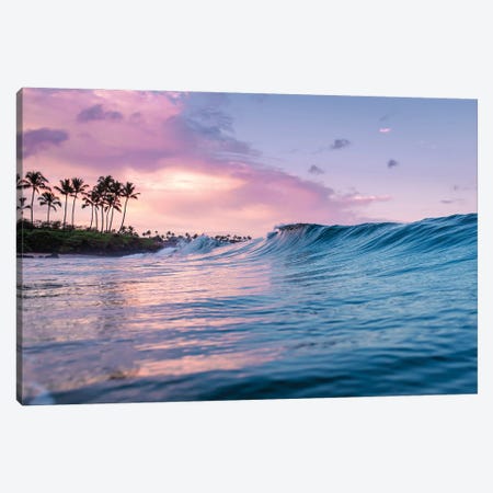 Pastel Sunrise From The Ocean Canvas Print #LCS224} by Lucas Moore Canvas Wall Art