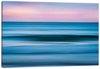 Abstract Waves Canvas Art Print - Lucas Moore