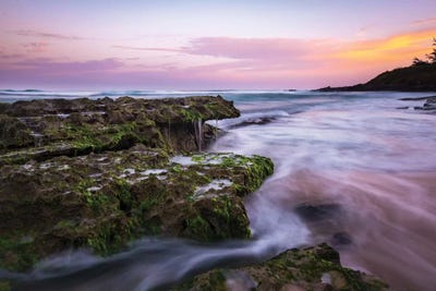 Colorful Sunrise by Lucas Moore framed canvas print