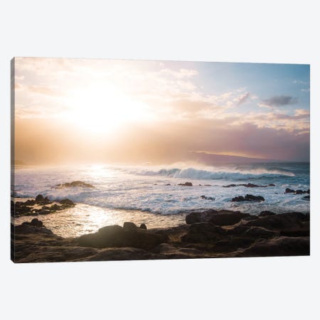 Colorful Waves Canvas Print #LCS24} by Lucas Moore Canvas Wall Art