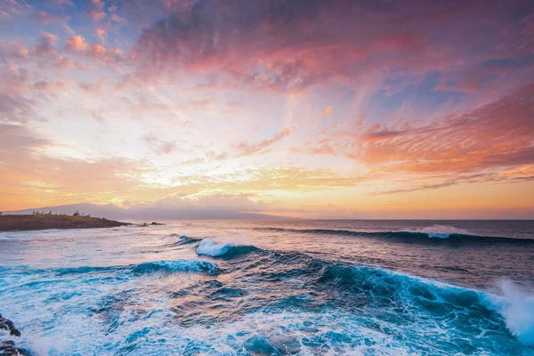 Ocean Sunrises & Sunsets: Easy Evening by Lucas Moore