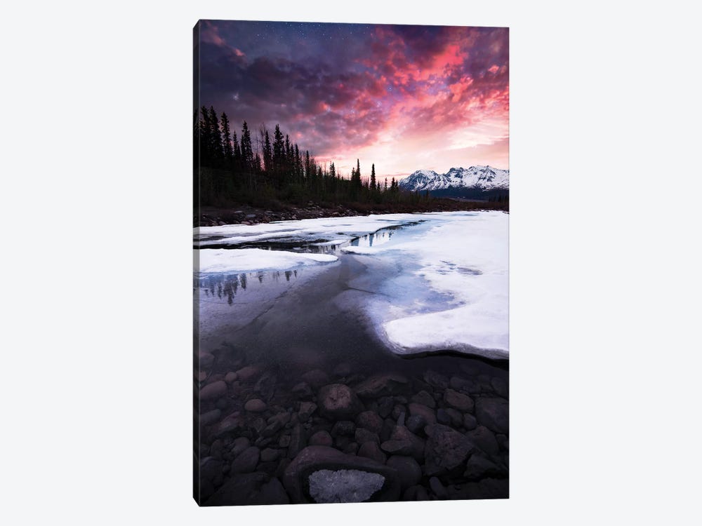 Fire And Ice by Lucas Moore 1-piece Canvas Wall Art