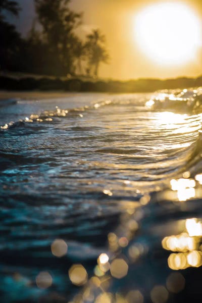 Glistening Waters by Lucas Moore framed canvas print