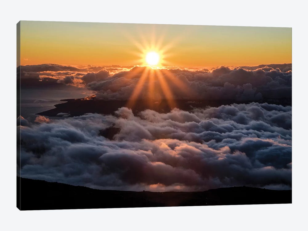 Haleakala Sunset by Lucas Moore 1-piece Canvas Print