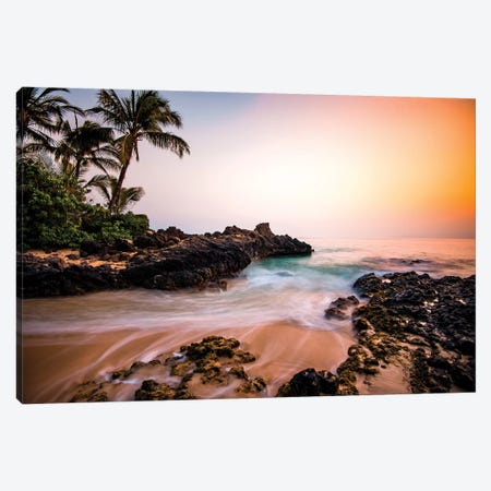 Hawaiian Landscape Canvas Artwork by Lucas Moore | iCanvas