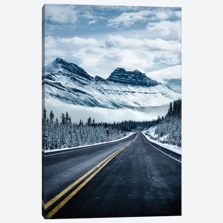 Icy Roads Canvas Print #LCS43} by Lucas Moore Art Print