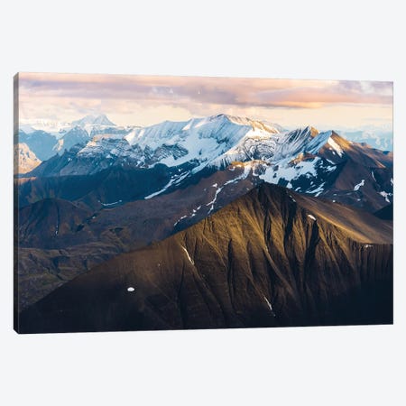 Alaskan Mountains Canvas Print #LCS4} by Lucas Moore Art Print