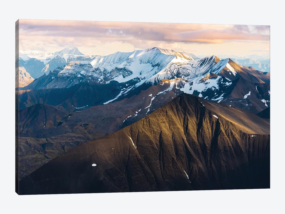Alaskan Mountains by Lucas Moore 1-piece Art Print