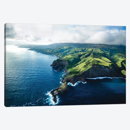 Maui Land & Sea Canvas Print #LCS56} by Lucas Moore Art Print