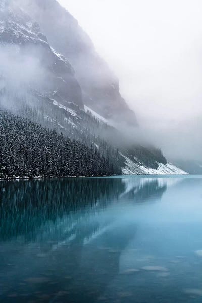 Misty Reflection by Lucas Moore framed canvas print