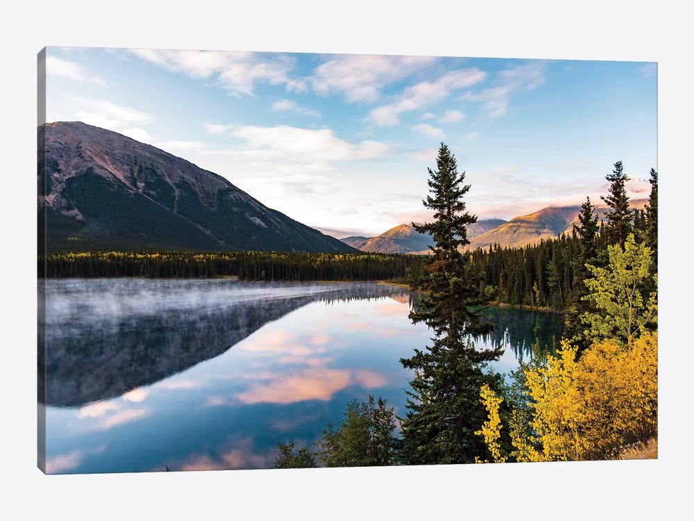 Mountains And Water by Lucas Moore 1-piece Canvas Wall Art