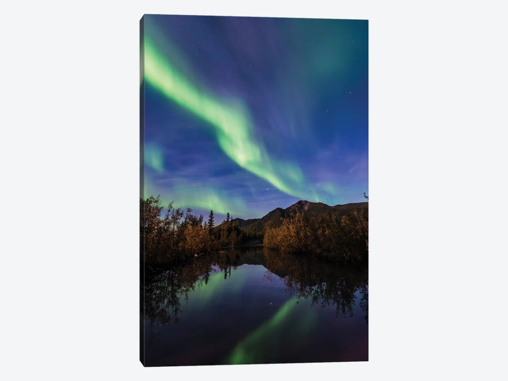 Northern Lights Reflection by Lucas Moore 1-piece Canvas Print