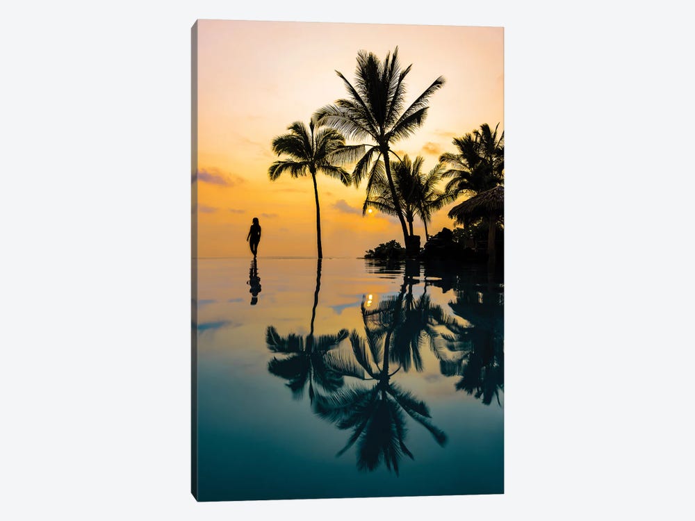 Relaxation Sunset by Lucas Moore 1-piece Canvas Art