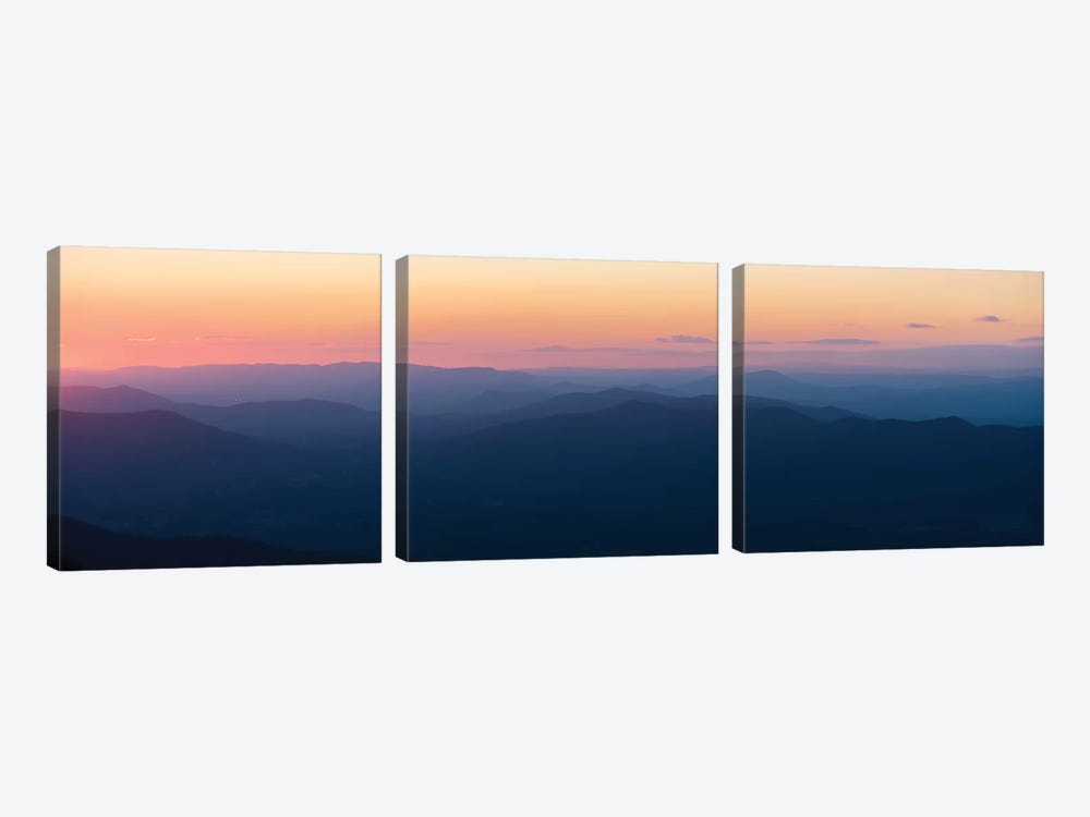 Rolling Hills by Lucas Moore 3-piece Canvas Print