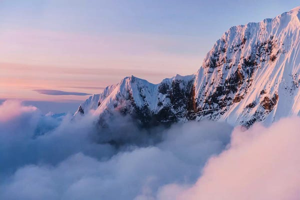 Lucas Moore: Snowy Peaks by Lucas Moore