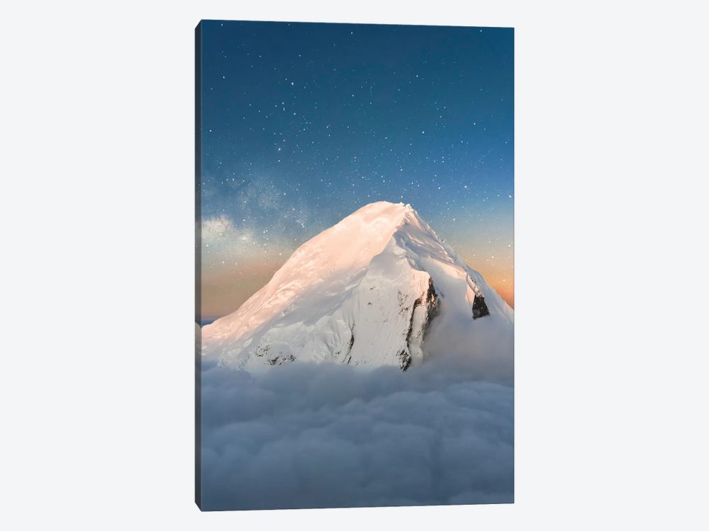 Starry Peak by Lucas Moore 1-piece Canvas Artwork