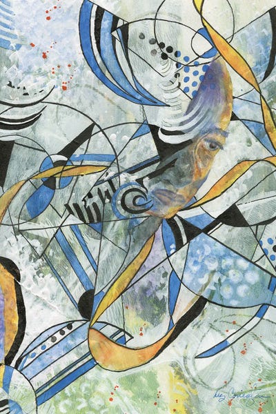 Liz Covington: Abstract Man by Liz Covington