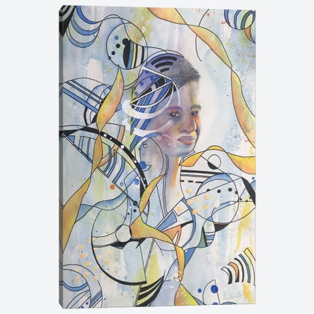 Abstract Man II Canvas Print #LCV153} by Liz Covington Canvas Print