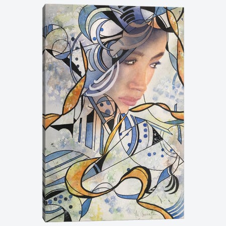 Abstract Woman II Also Canvas Print #LCV155} by Liz Covington Canvas Artwork