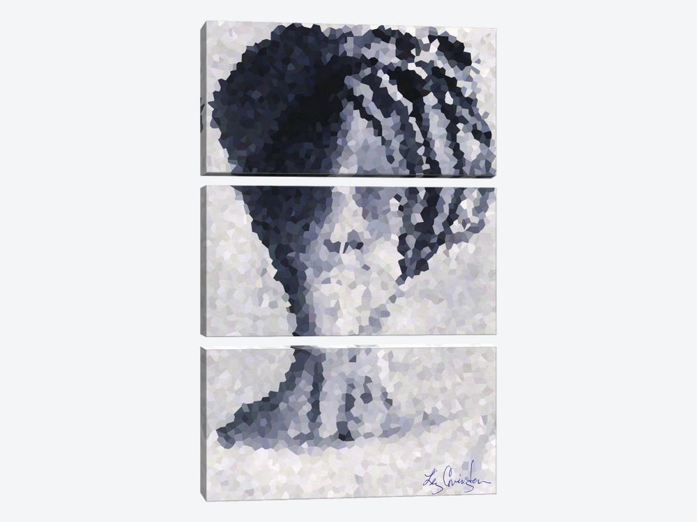 African Queen by Liz Covington 3-piece Art Print