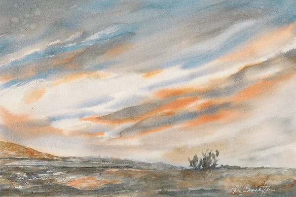 Liz Covington: Desert Sunset by Liz Covington