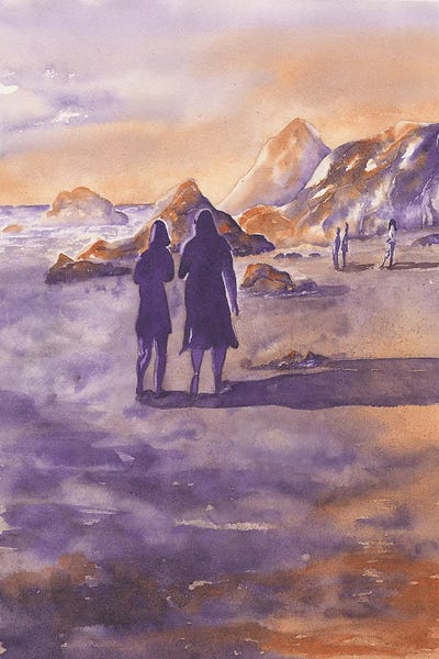 El Matador State Beach by Liz Covington canvas print