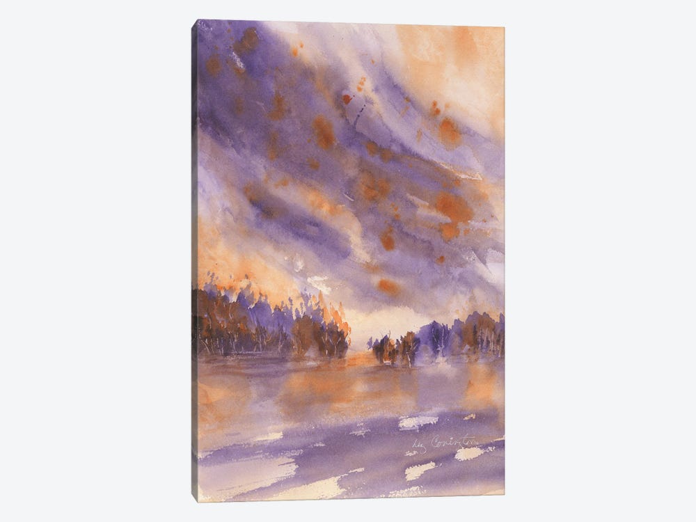 Forest Fire by Liz Covington 1-piece Canvas Art Print