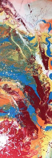 Similar To Jackson Pollock: Homies II by Liz Covington