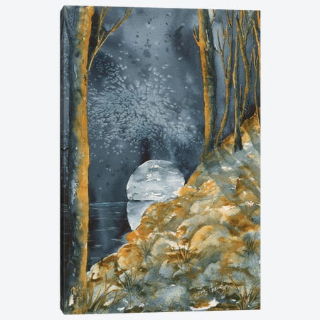 Moonlit Hill Canvas Print #LCV221} by Liz Covington Canvas Print