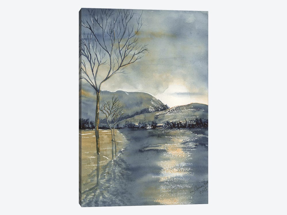 Moonlit Tree II by Liz Covington 1-piece Art Print