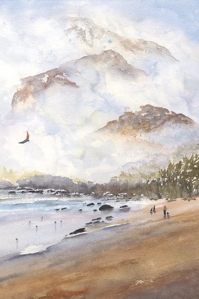 Mountain Vista by Liz Covington canvas print