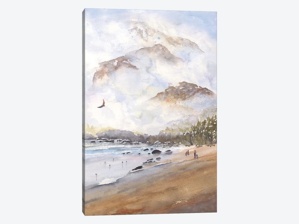 Mountain Vista by Liz Covington 1-piece Canvas Art Print
