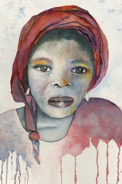 Nigerian Housegirl by Liz Covington gallery poster