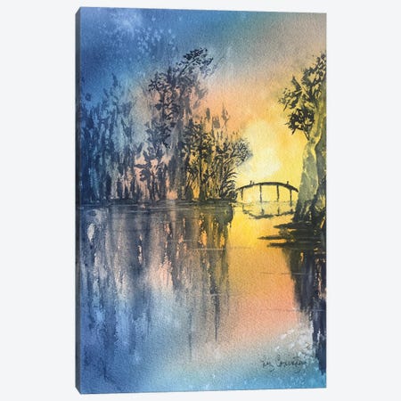 Peaceful Sunset Canvas Print #LCV239} by Liz Covington Canvas Wall Art