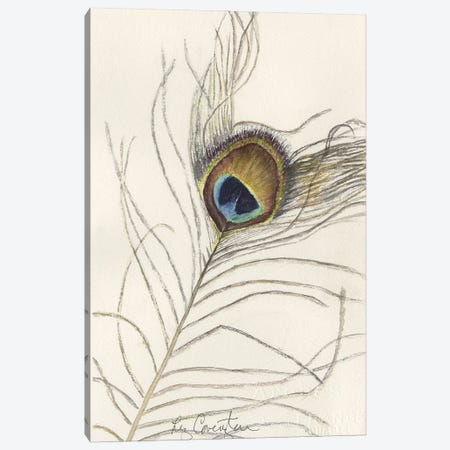 The Eye Canvas Print #LCV264} by Liz Covington Canvas Wall Art