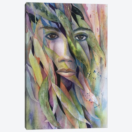 Through The Eucalyptus Canvas Print #LCV267} by Liz Covington Canvas Wall Art