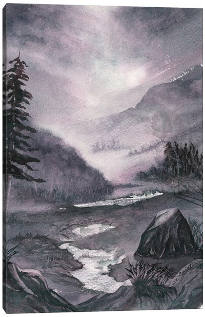 Valley Sunset II Canvas Art Print - Liz Covington