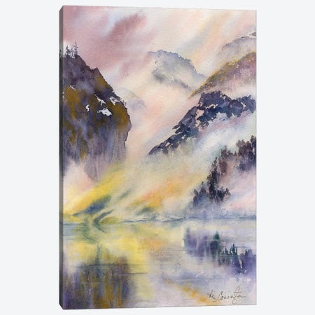 Zen Lake Canvas Print #LCV281} by Liz Covington Canvas Print