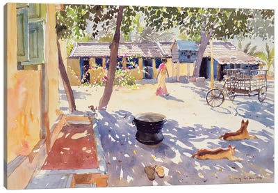 Sunday At The Boy's Home, 1991 Canvas Art Print