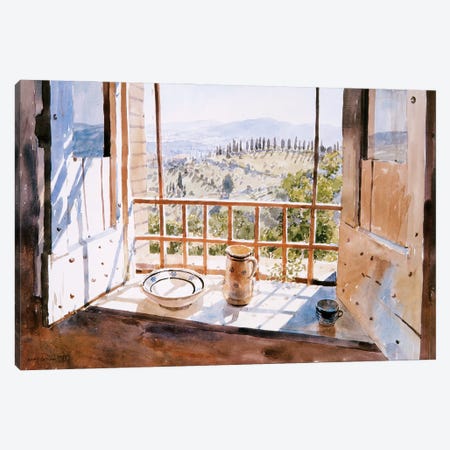 View From A Window, 1988 Canvas Print #LCW13} by Lucy Willis Canvas Artwork