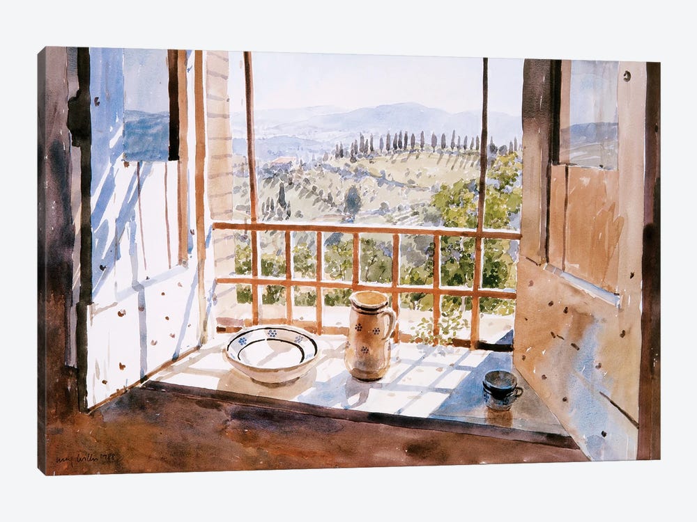 View From A Window, 1988 by Lucy Willis 1-piece Canvas Artwork