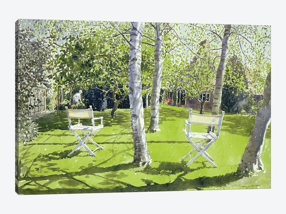 Silver Birches, 1988 by Lucy Willis 1-piece Canvas Art Print