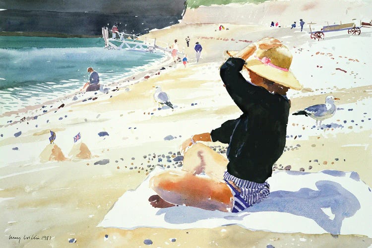 Black Jumper by Lucy Willis wall art